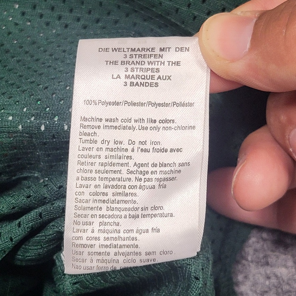 Vtg Adidas Michigan State 1979 "True School" Magic Johnson Jersey Size XL (52) - Picture 7 of 14